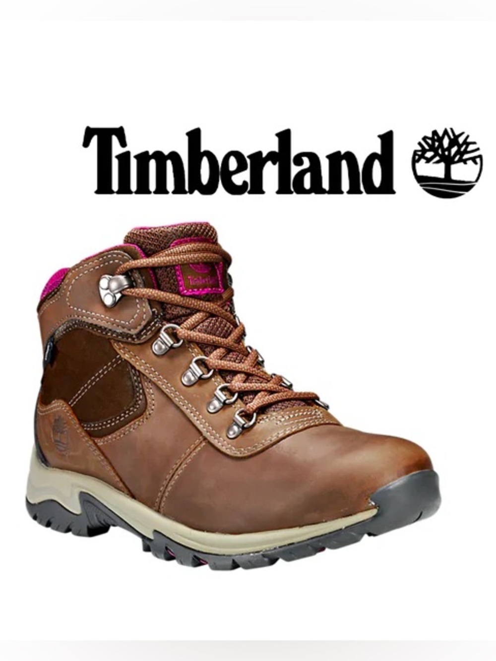Brand New NIB Timberland Mt. Maddsen Mid Waterproof Hiking Boot - Women Size 6.5
